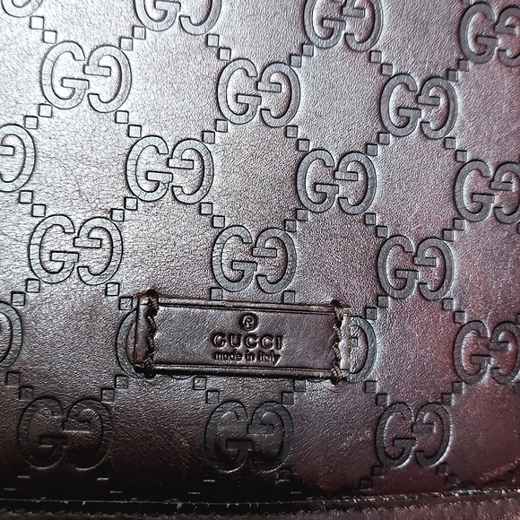 Gucci Guccissima Crossbody Leather Bag - Picture 5 of 10